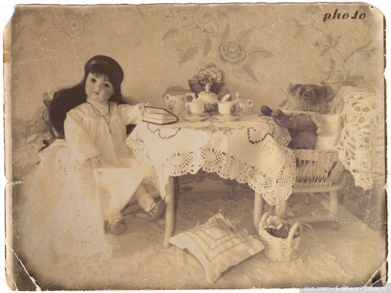 Варенька. Моя первая антикварная кукла. Часть 2-я