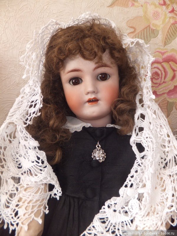 Верочка. Антикварная кукла Simon Halbig и Heinrich Handwerck