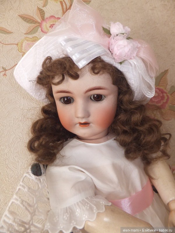 Верочка. Антикварная кукла Simon Halbig и Heinrich Handwerck (фото 5)