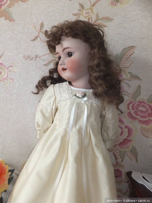Верочка. Антикварная кукла Simon Halbig и Heinrich Handwerck (фото 7)