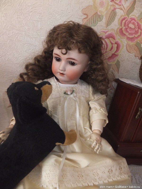 Верочка. Антикварная кукла Simon Halbig и Heinrich Handwerck (фото 10)