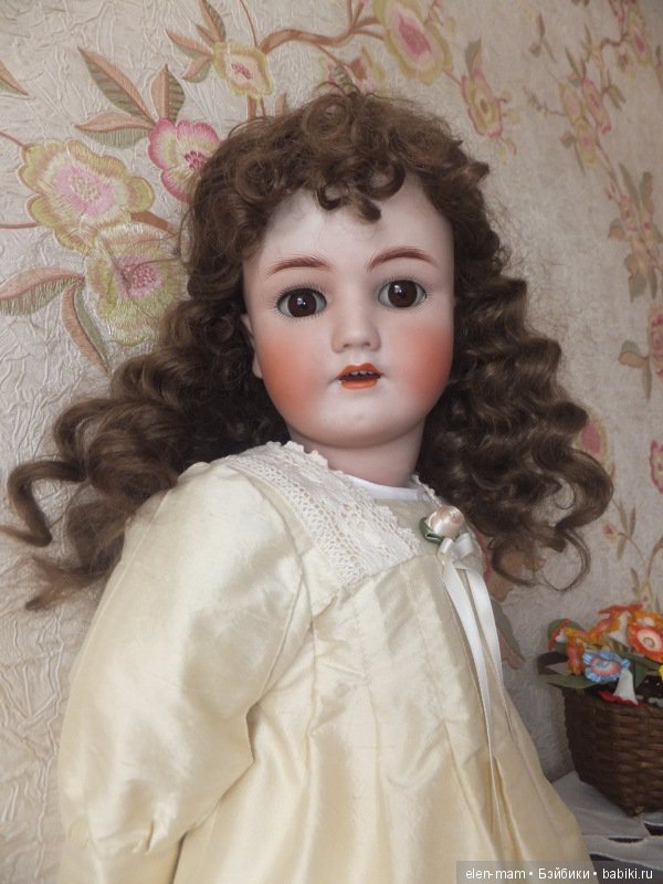 Верочка. Антикварная кукла Simon Halbig и Heinrich Handwerck (фото 8)