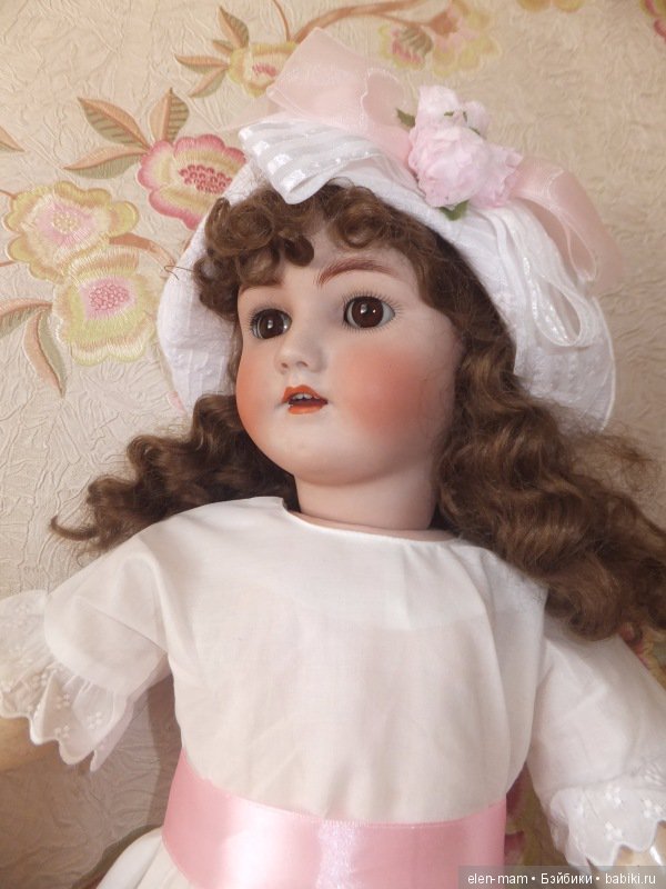 Верочка. Антикварная кукла Simon Halbig и Heinrich Handwerck (фото 3)