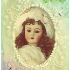 Верочка. Антикварная кукла Simon Halbig и Heinrich Handwerck