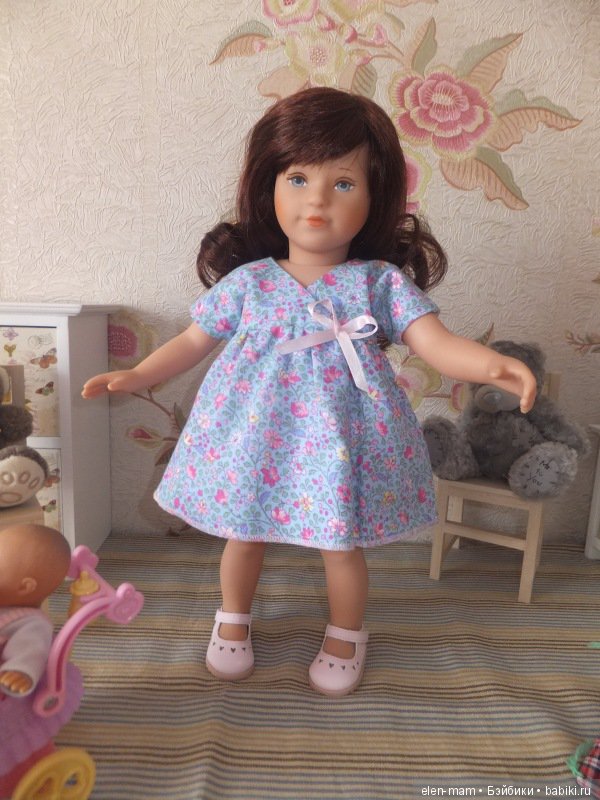 Новое платье получилось)