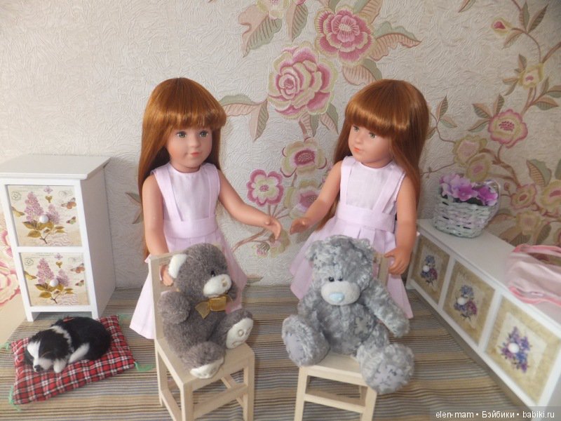 Стульчики, мишки