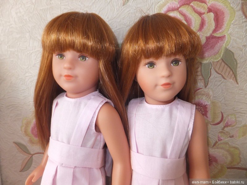 Рыжики вдвоём, портрет