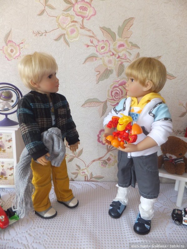 Блондины и блондинки, но без чёрных ботинок. Часть 1-я: Блондины. Куклы Kidz 'n' Cats (фото 5)