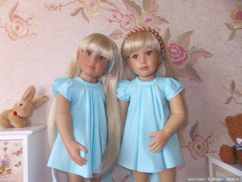 Голубые платья 4