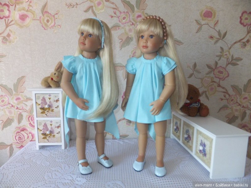 Голубые платья 3