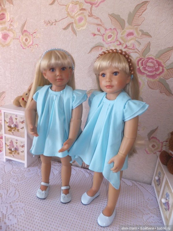 Голубые платья 2