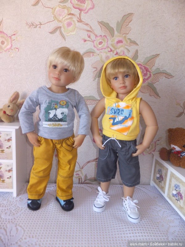 Блондины и блондинки, но без чёрных ботинок. Часть 1-я: Блондины. Куклы Kidz 'n' Cats