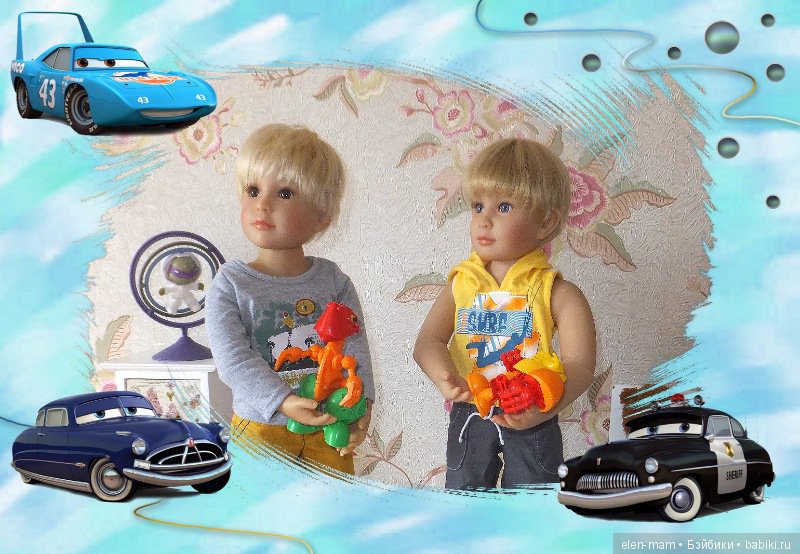 Блондины и блондинки, но без чёрных ботинок. Часть 1-я: Блондины. Куклы Kidz 'n' Cats