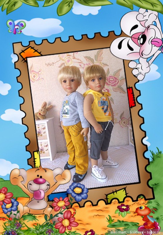 Блондины и блондинки, но без чёрных ботинок. Часть 1-я: Блондины. Куклы Kidz 'n' Cats