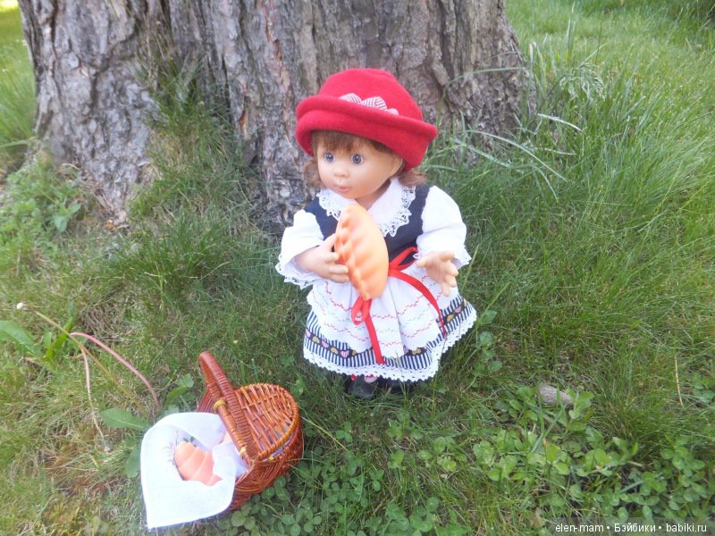 "Девочка в красной шапочке". По мотивам сказки Шарля Перро "Красная Шапочка". Часть 1-я (фото 3)