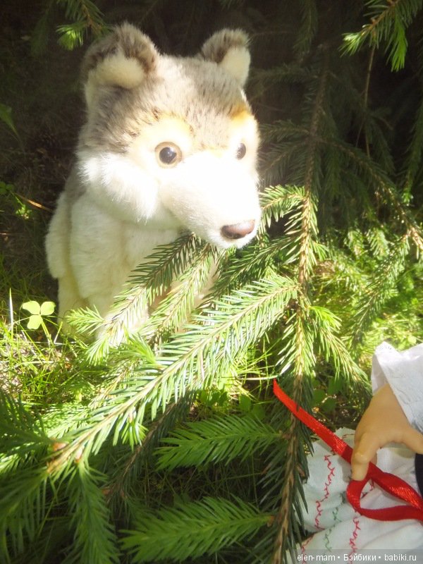 "Девочка в красной шапочке". По мотивам сказки Шарля Перро "Красная Шапочка". Часть 1-я (фото 8)