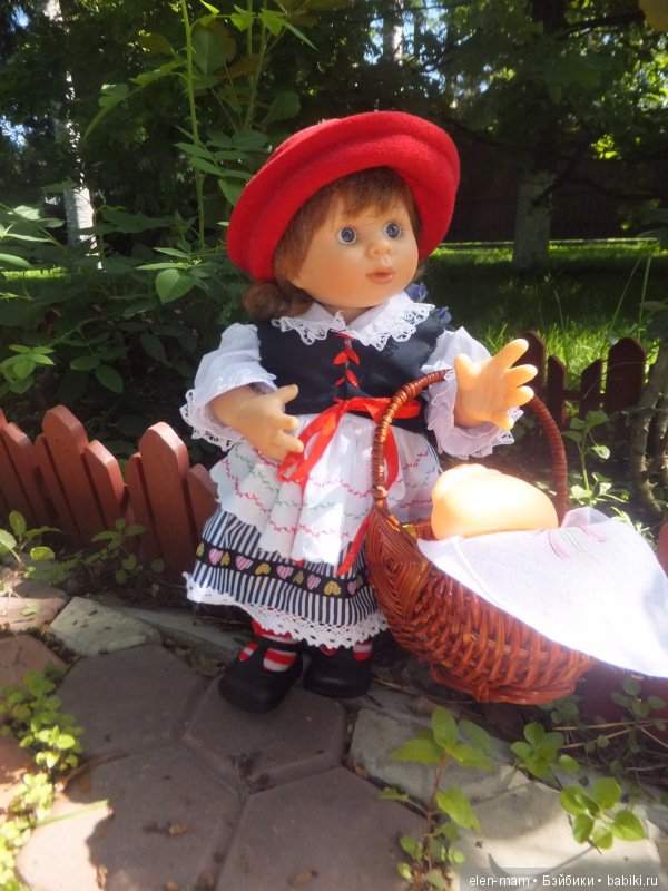 "Девочка в красной шапочке". По мотивам сказки Шарля Перро "Красная Шапочка". Часть 1-я