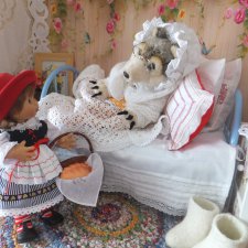 "Девочка в красной шапочке и страшная бабушка! Р-р-р-ррррр!". По следам конкурса Кукла как сказочный персонаж