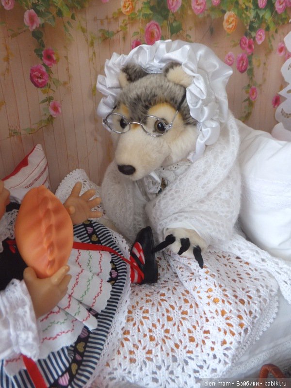 "Девочка в красной шапочке". По мотивам сказки Шарля Перро "Красная Шапочка". Часть 1-я