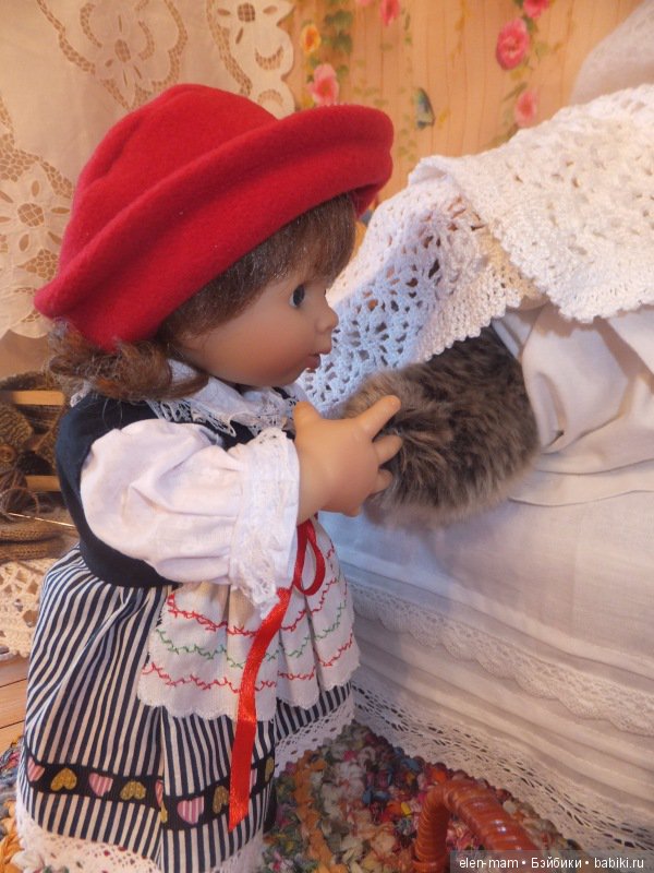 "Девочка в красной шапочке". По мотивам сказки Шарля Перро "Красная Шапочка". Часть 1-я