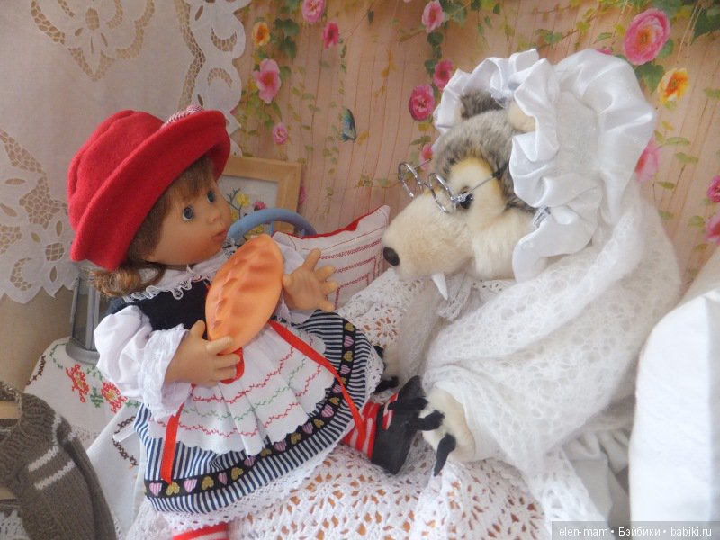 "Девочка в красной шапочке". По мотивам сказки Шарля Перро "Красная Шапочка". Часть 1-я