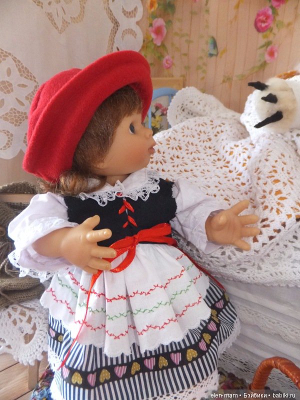 "Девочка в красной шапочке". По мотивам сказки Шарля Перро "Красная Шапочка". Часть 1-я