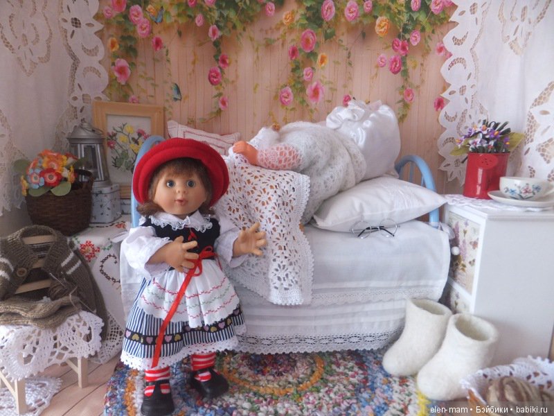 Бабушка заснула