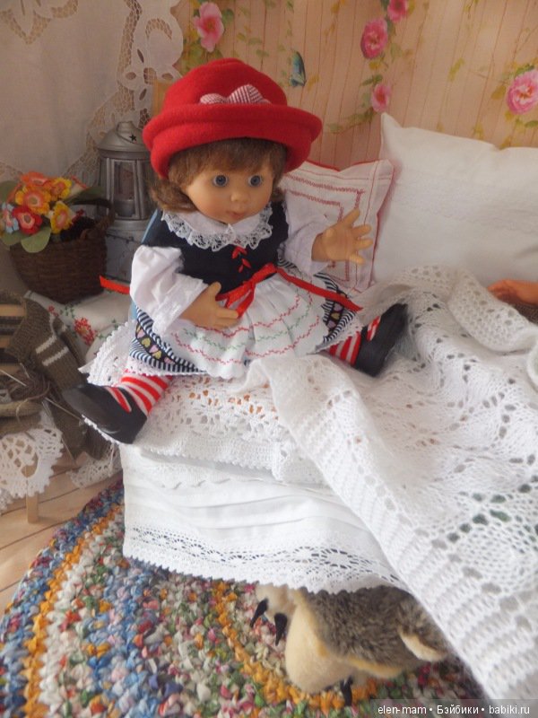 Красная Шапочка посмотрела вниз