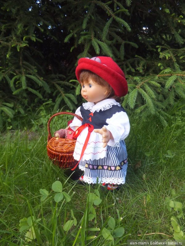 Девочка в красной шапочке. По мотивам сказки Красная Шапочка. Часть 2-я