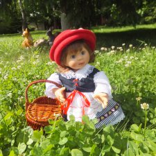 Девочка в красной шапочке. По мотивам сказки Красная Шапочка. Часть 2-я