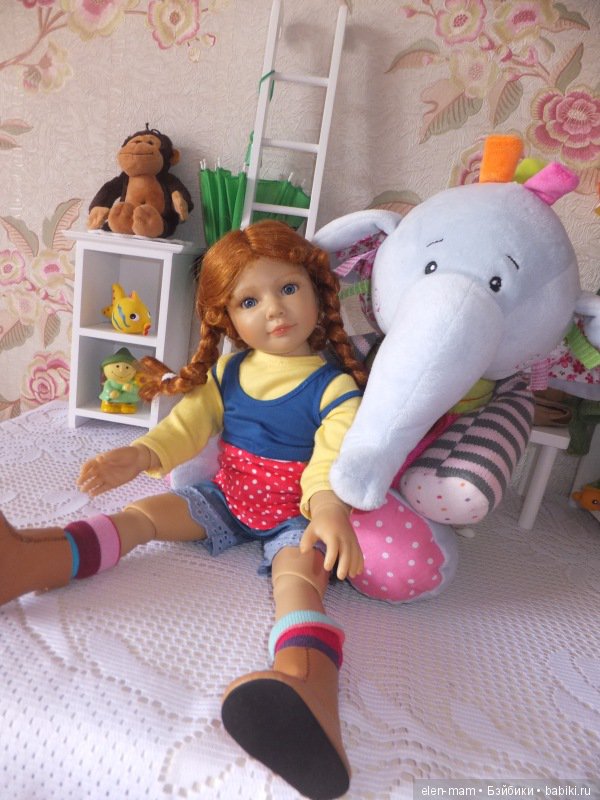 Пеппи, Пеппи, Пеппилотта! Пеппи Длинныйчулок! Кукла Kidz'n'Cats