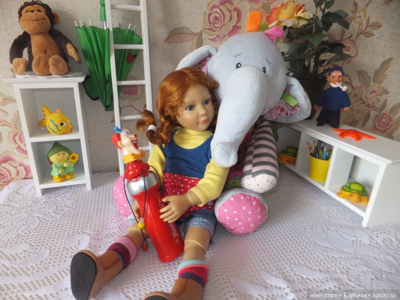 Пеппи, Пеппи, Пеппилотта! Пеппи Длинныйчулок! Кукла Kidz'n'Cats