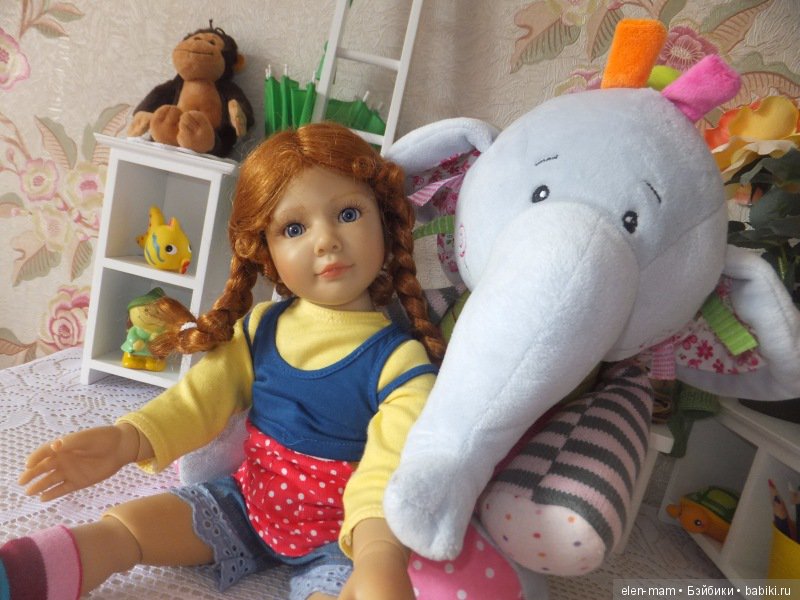 Пеппи, Пеппи, Пеппилотта! Пеппи Длинныйчулок! Кукла Kidz'n'Cats