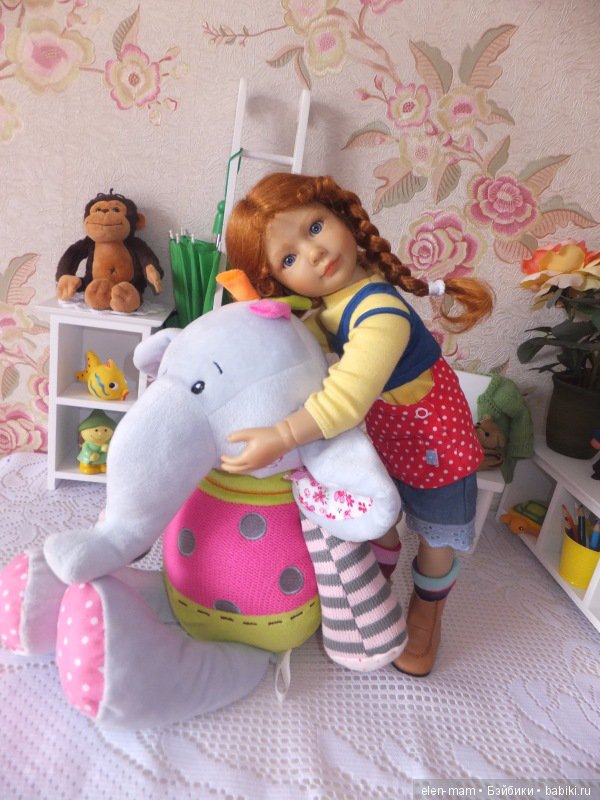 Пеппи, Пеппи, Пеппилотта! Пеппи Длинныйчулок! Кукла Kidz'n'Cats