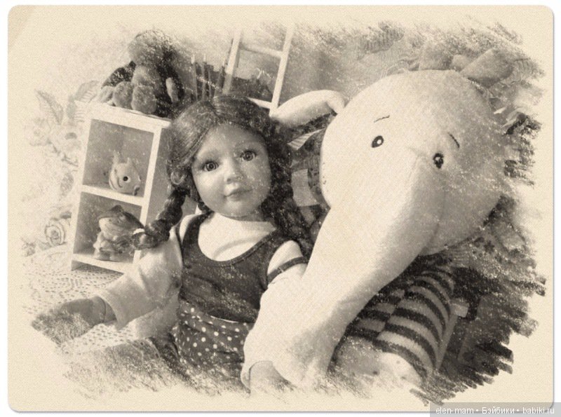 Рисунок, слон