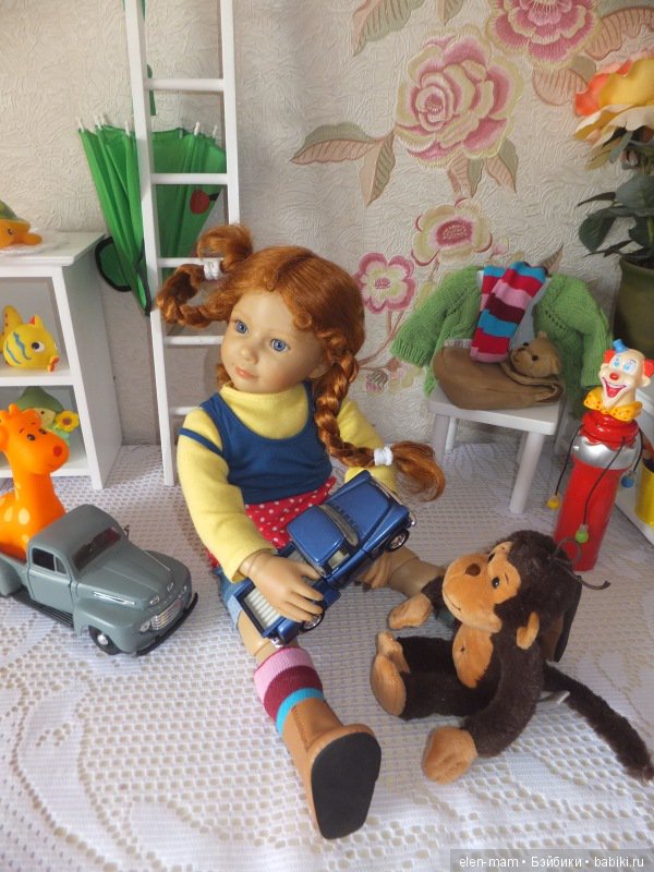 Пеппи, Пеппи, Пеппилотта! Пеппи Длинныйчулок! Кукла Kidz'n'Cats