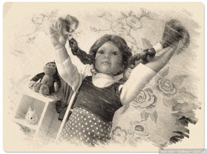 Рисунок, косички