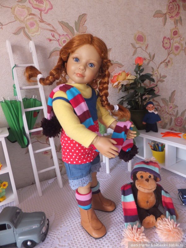 Пеппи, Пеппи, Пеппилотта! Пеппи Длинныйчулок! Кукла Kidz'n'Cats