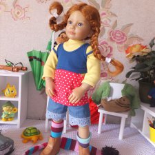 Пеппи, Пеппи, Пеппилотта! Пеппи Длинныйчулок! Кукла Kidz'n'Cats