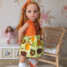 Платье для кукол Готц