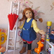 Пеппи Длинный Чулок! Ещё одна история про Юлику-"Пеппи", куклу Kidz'n'Cats