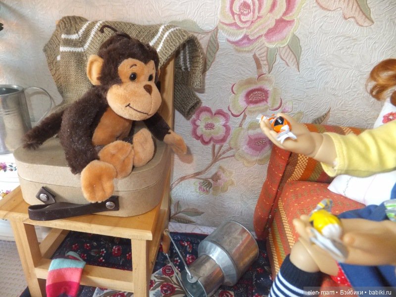 Пеппи Длинный Чулок и её житие-бытие на вилле "Курица". Юлика, кукла Kidz'n'Cats снова в образе (фото 4)