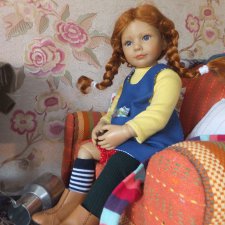 Пеппи Длинный Чулок и её житие-бытие на вилле "Курица". Юлика, кукла Kidz'n'Cats снова в образе