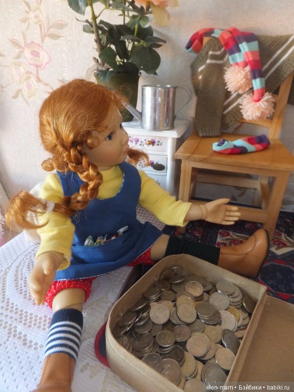 Пеппи и монеты