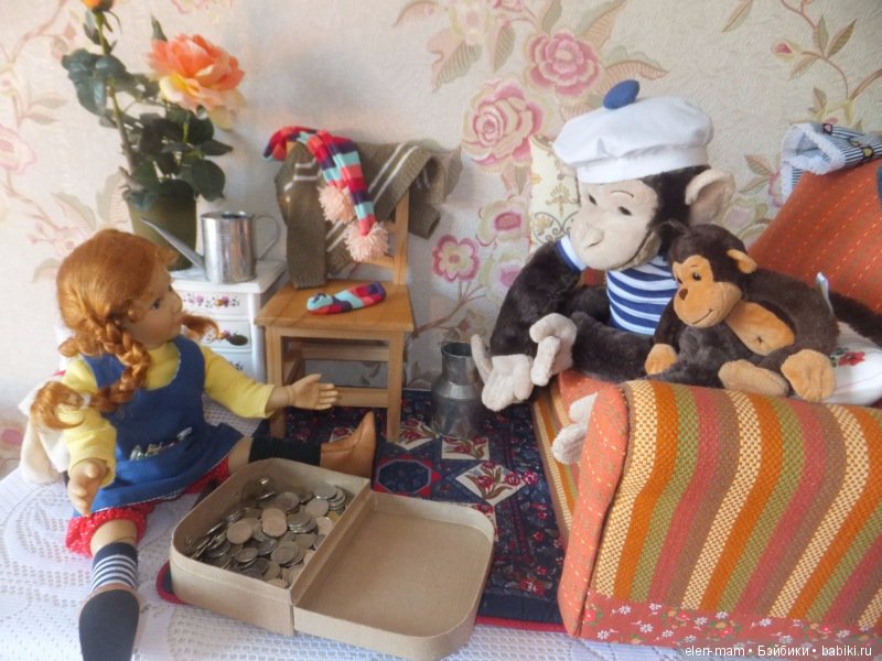 Пеппи Длинный Чулок и её житие-бытие на вилле "Курица". Юлика, кукла Kidz'n'Cats снова в образе