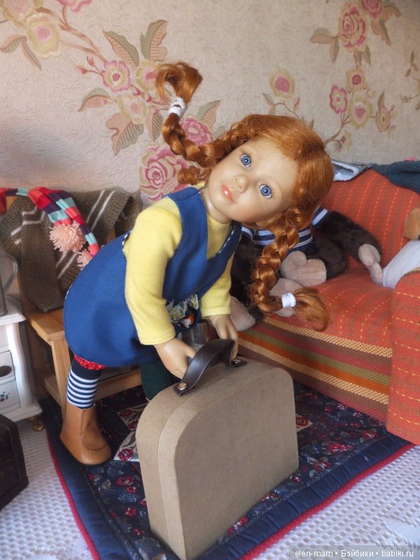 Пеппи Длинный Чулок и её житие-бытие на вилле "Курица". Юлика, кукла Kidz'n'Cats снова в образе (фото 10)