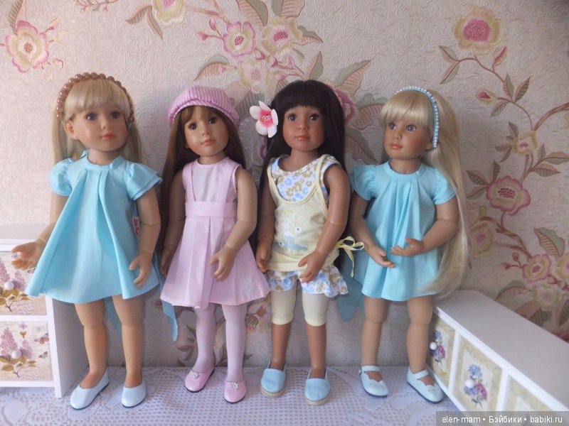 Девочки одномолдницы