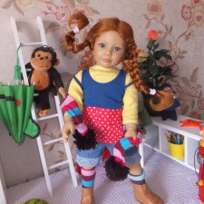 Юлика - кукла Kidz'n'Cats, в образе Пеппи. Ещё одна история, основанная на "реальных" событиях. Продолжение