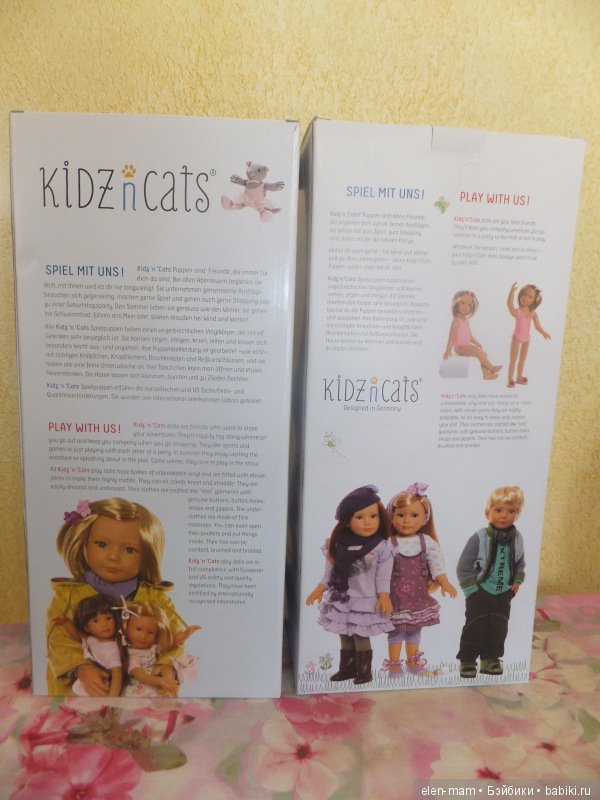 Коротко о главном. Куклы Kidz'n'Cats