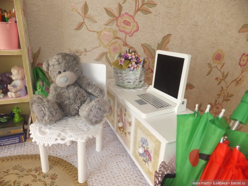 Новая мебель для любимых кукол (фото 5)